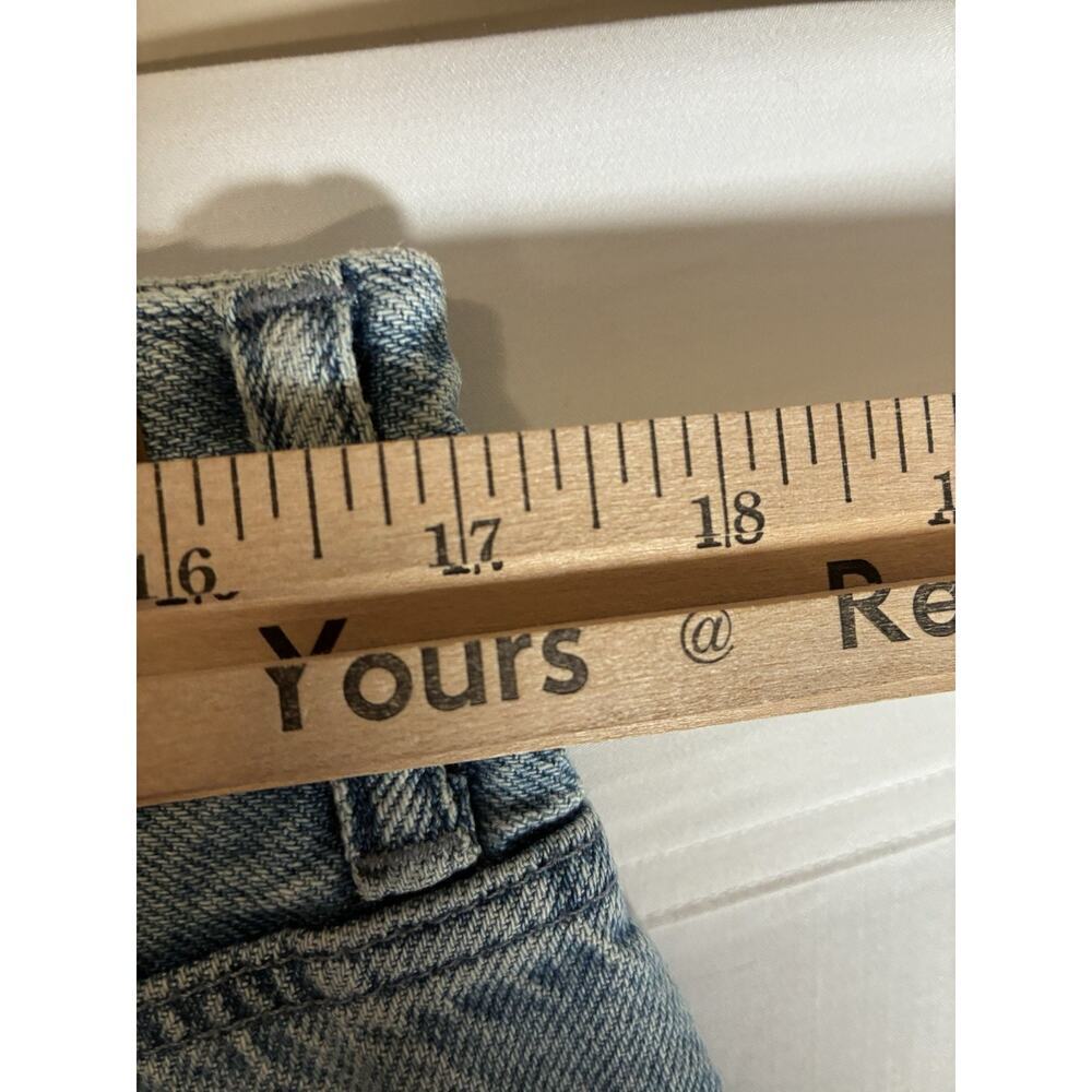 Madewell Womens 31 Tall NWT Superwide Leg High Rise Light Wash Denim Jeans Y2K - Picture 7 of 9